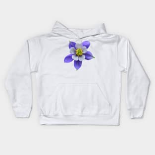 Colorado Blue Columbine Kids Hoodie